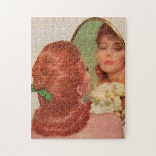 Puzzle miroir au mur (Vertical)