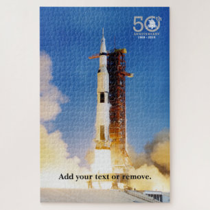 Puzzle Mission Apollo 11 Moon samedi V, 50e anniversaire,