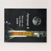 Puzzle Mission Artemis II sur la Lune (Horizontal)