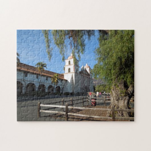 Puzzle Mission de Santa Barbara, la Californie (Horizontal)