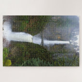 Puzzle Mist & Fog of Multnomah Falls, Oregon - 20x30 pouc (Horizontal)