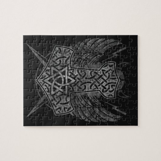 Puzzle Mjolnir - le marteau du Thor (Horizontal)