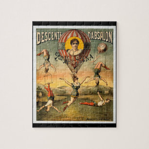 Puzzle Mlle Stena Vintage Circus de pair de d'Absalon de