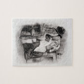 Puzzle Mme Gamp, de 'Charles Dickens : Un bavardage au (Horizontal)