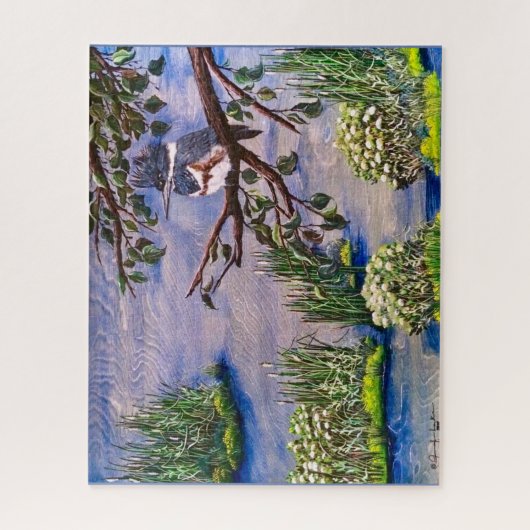 Puzzle Mme Kingfisher (Vertical)