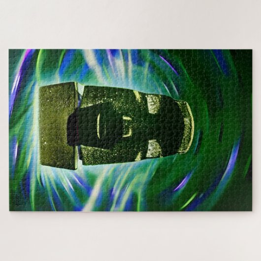 Puzzle Moai Boat (Horizontal)