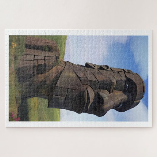 Puzzle Moai sur la Molehill (Horizontal)