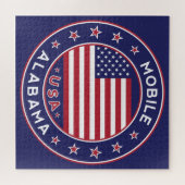 Puzzle Mobile, Alabama (Horizontal)