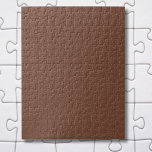 Puzzle Mocha Brown couleur solide | Classique | Élégant<br><div class="desc">Mocha Brown couleur solide | Nuances Brown | Classique | Élégant | tendance | Style | Conception professionnelle</div>