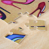 Puzzle Mode de collage de pompes de chaussures de talons (Côté)