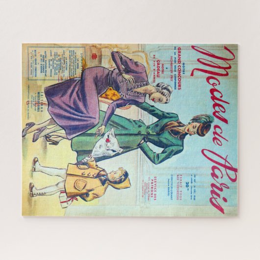 Puzzle Mode de Paris. (Horizontal)