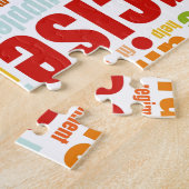 Puzzle Mode de vie de forme physique d'exercice (Côté)