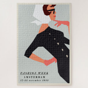 Puzzle - Mode Week Amsterdam 1952 Legpuzzel