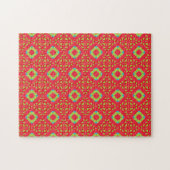 Puzzle Modèle de charme des fêtes de Noël 01 - (Horizontal)