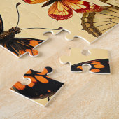 Puzzle Modèle de collection de papillons vintage (Côté)