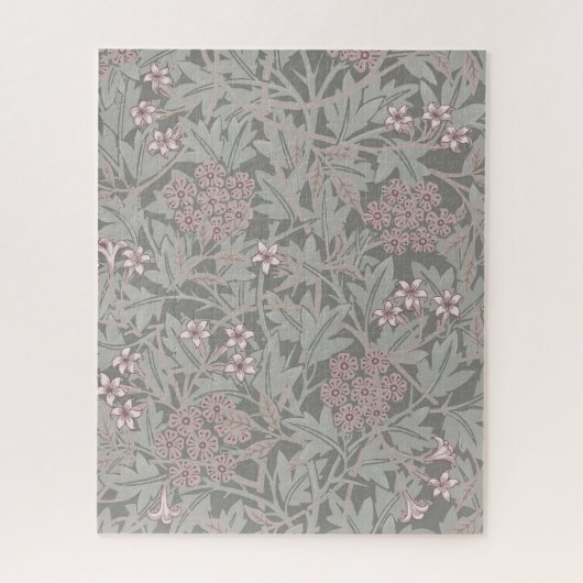Puzzle Modèle de fleur de jasmin de William Morris (Vertical)