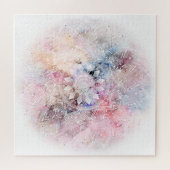 Puzzle Modèle de mandala blanc blanc Whimsical (Horizontal)