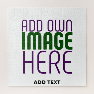 PUZZLE MODÈLE DE TEXTE D'IMAGE BLANCHE SIMPLE MODERNE