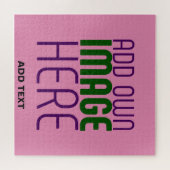 PUZZLE MODÈLE DE TEXTE D'IMAGE CHAUD MODERNE ÉDITABLE (Horizontal)