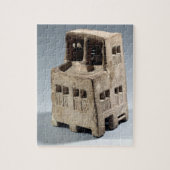 Puzzle Modèle d'une maison (chaux) (Vertical)