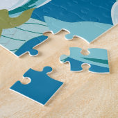 Puzzle Modèle floral, design floral polyvalent. (Côté)