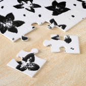 Puzzle Modèle floral reconstruit - Goth chromatique (Côté)