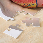 Puzzle Modèle humain artificiel de coeur en main (Côté)