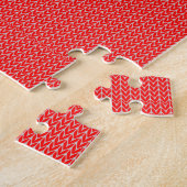 Puzzle Modèle Knit Maple Leaf Tricot Motif (Côté)
