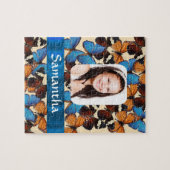 Puzzle Modèle photo de collage papillon (Horizontal)