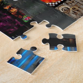 Puzzle Modèle photo de motif de collage (Côté)