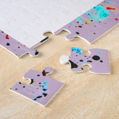 Puzzle Modèle photo de peinture d'art Abstrait (Côté)