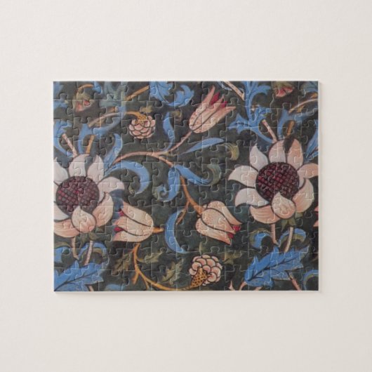 Puzzle Modèle William Morris Evenlode : Vintage Moody (Horizontal)