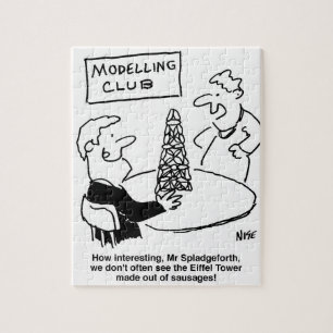 Puzzle Modélisation du Dessin Tour Eiffel