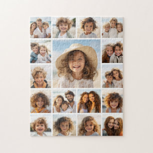 Puzzle Moden, Minimal Photo Grid avec 17 photos