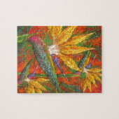 Puzzle Modern Birds Of Paradise Floral Challenging (Horizontal)