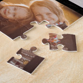 Puzzle Modern Family Script 20 Photo Collage Chic Black (Côté)