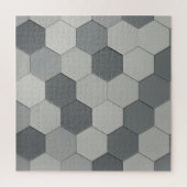 Puzzle Modern Hexagon Tile Geometric Pattern (Vertical)