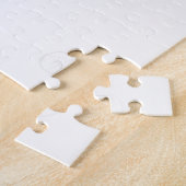 Puzzle Modern Pink Brush strokes white Design (Côté)