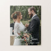 Puzzle Modern Simple wedding Photo (Vertical)