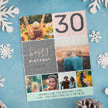 Puzzle Moderne 30 ans rose 6 photo collage grille<br><div class="desc">Moderne 30 ans rose 6 photo collage grille puzzle</div>