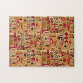 Puzzle Moderne Abstrait Décoratif (Horizontal)