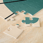 Puzzle Moderne Atomique Abstrait du Milieu du Siècle (Côté)