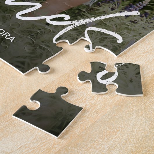 Puzzle Moderne Best Friends Script et photo (Côté)