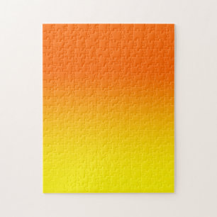 Puzzle Moderne Bright Orange and Yellow Ombre