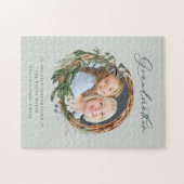 Puzzle Moderne chic élégante couronne feuilleté photo gra (Horizontal)