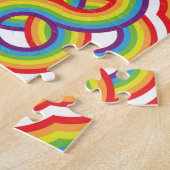 Puzzle Moderne Coloré Simple Motifs Batik (Côté)