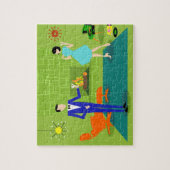 Puzzle moderne de couples de la moitié du siècle (Vertical)