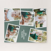 Puzzle Moderne design multi photo famille maison sage ver (Horizontal)