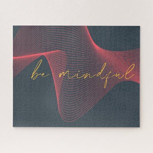 Puzzle Moderne, élégant, chic, design urbain de Be Mindfu (Horizontal)