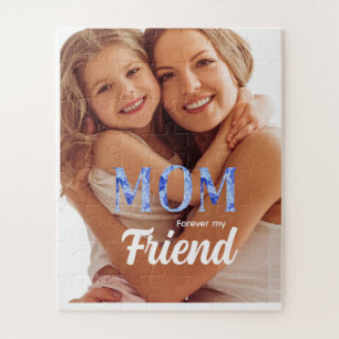 Puzzle Moderne Élégant Fête des Mères Pour toujours mon